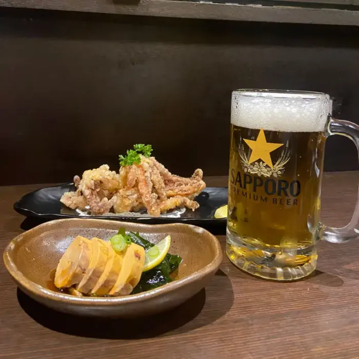 sapporo and Izakaya masa food